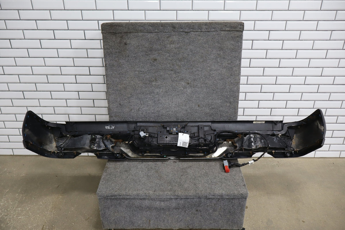 19-24 Ram 1500 (DT) Complete Rear Step Bumper Chrome Dual Exhaust Park Assist