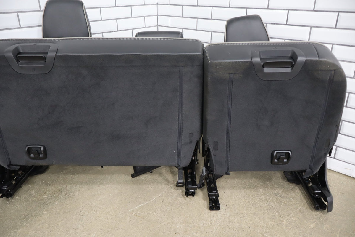 19-24 Ram 1500 (DT) Crew Cab Laramie Rear Seat Black (X9) Leather OEM