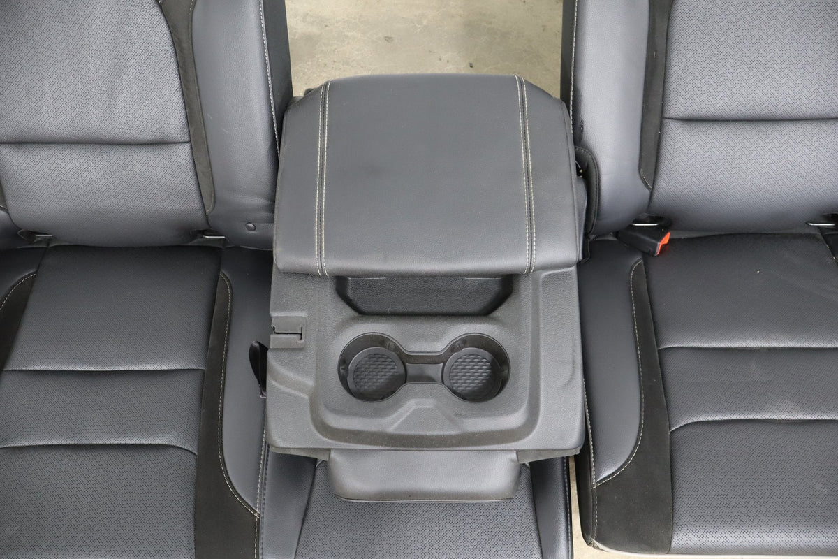 19-24 Ram 1500 (DT) Crew Cab Laramie Rear Seat Black (X9) Leather OEM