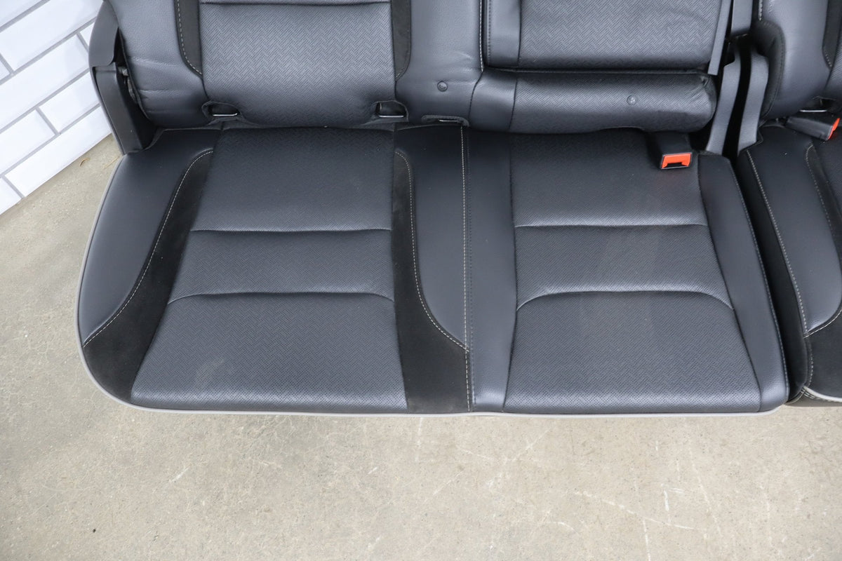 19-24 Ram 1500 (DT) Crew Cab Laramie Rear Seat Black (X9) Leather OEM