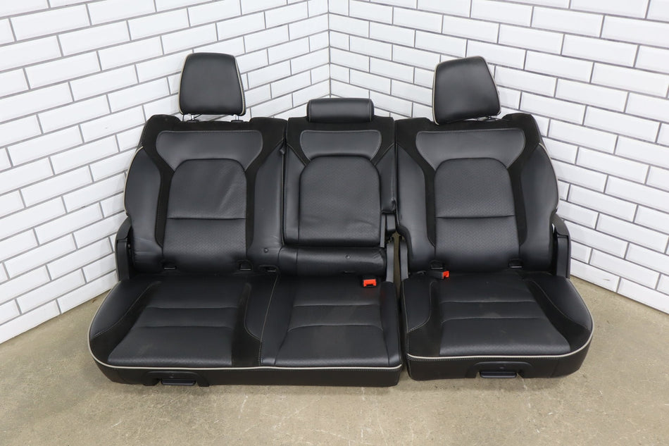 19-24 Ram 1500 (DT) Crew Cab Laramie Rear Seat Black (X9) Leather OEM