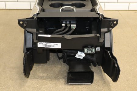 19-24 Ram 1500 (DT) Laramie Complete Floor Center Console Black (X9) Woodgrain