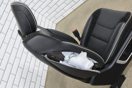 19-24 Ram 1500 (DT) Laramie Right Front Seat Leather (Black X9)