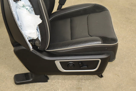 19-24 Ram 1500 (DT) Laramie Right Front Seat Leather (Black X9)