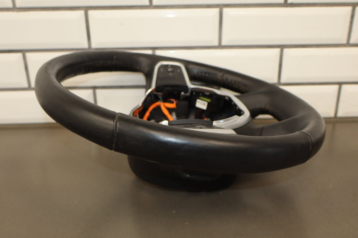 19-24 Ram 1500 (DT) Laramie Steering Wheel Leather (Black X9)