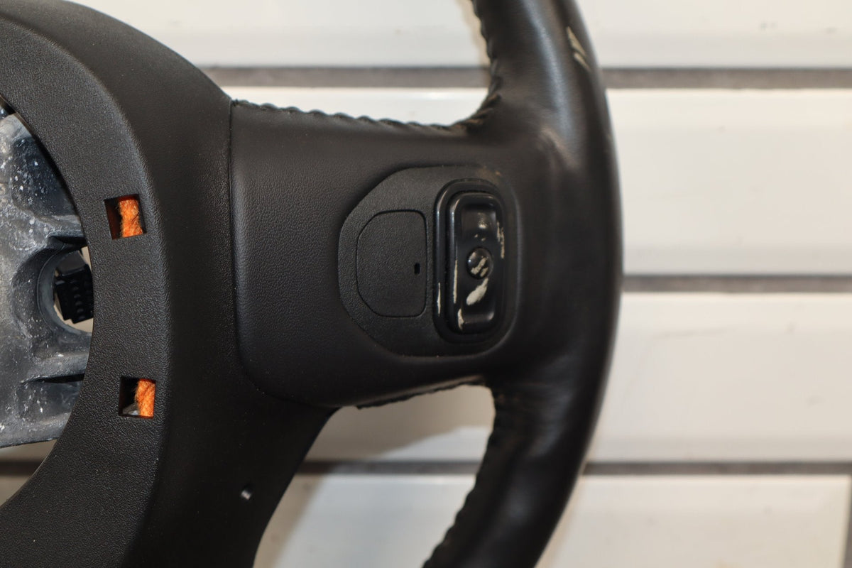19-24 Ram 1500 (DT) Laramie Steering Wheel Leather (Black X9)