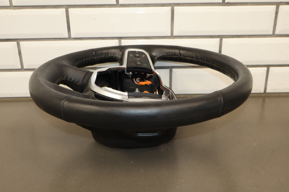 19-24 Ram 1500 (DT) Laramie Steering Wheel Leather (Black X9)