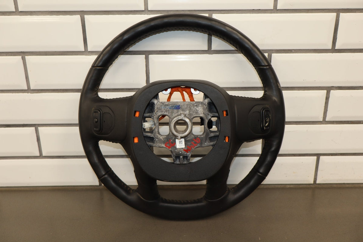 19-24 Ram 1500 (DT) Laramie Steering Wheel Leather (Black X9)