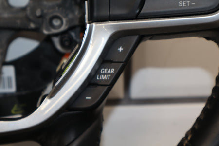 19-24 Ram 1500 (DT) Laramie Steering Wheel Leather (Black X9)