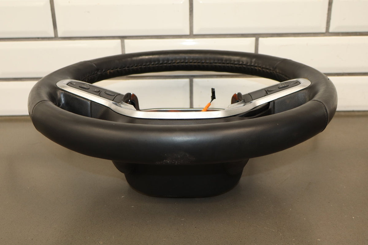 19-24 Ram 1500 (DT) Laramie Steering Wheel Leather (Black X9)