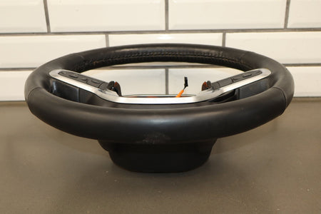 19-24 Ram 1500 (DT) Laramie Steering Wheel Leather (Black X9)