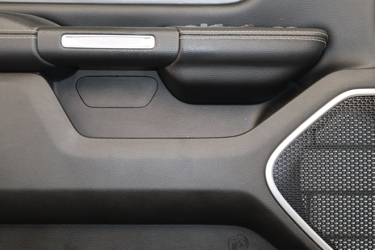 19-24 Ram 1500 (DT) Left Front Door Trim Panel (Black X9)