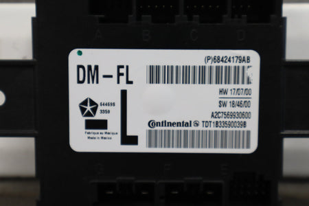 19-24 Ram 1500 (DT) Left Front Driver Door Control Module OEM