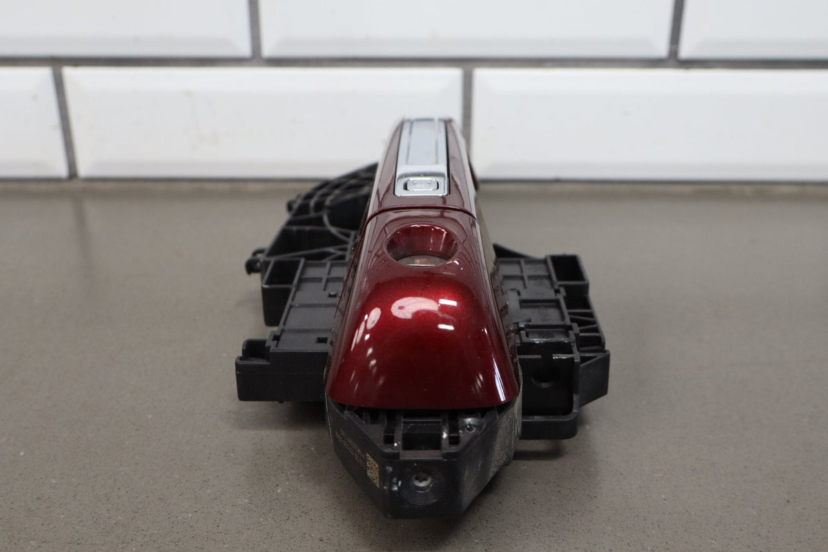19-24 Ram 1500 (DT) Left Front Outer Door Handle Passive Entry Red (PRV) Chrome