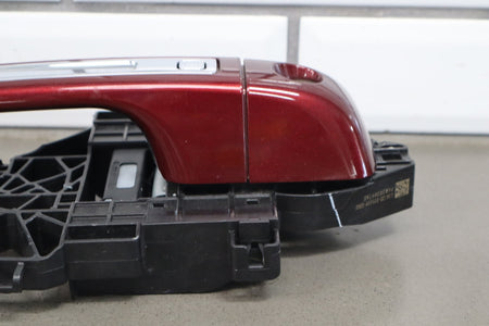 19-24 Ram 1500 (DT) Left Front Outer Door Handle Passive Entry Red (PRV) Chrome