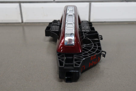 19-24 Ram 1500 (DT) Left Front Outer Door Handle Passive Entry Red (PRV) Chrome