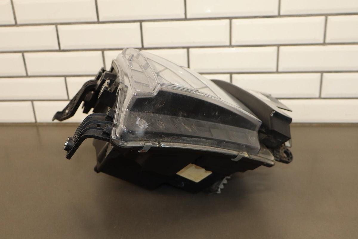 19-24 Ram 1500 (DT) Left LED Reflector Headlight Black Bezel 68316083AH OEM