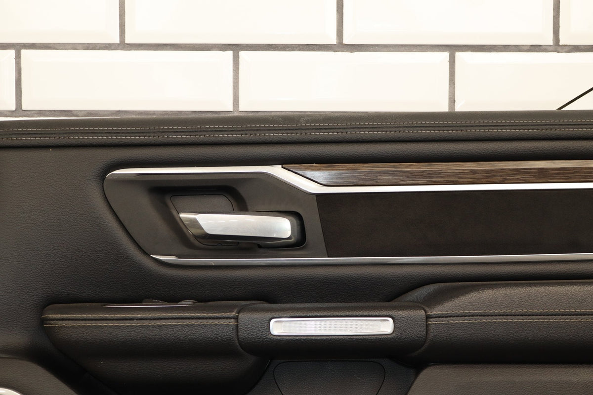 19-24 Ram 1500 (DT) Right Front Door Trim Panel (Black X9)