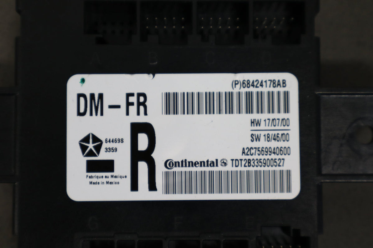 19-24 Ram 1500 (DT) Right Front Passenger Door Control Module OEM