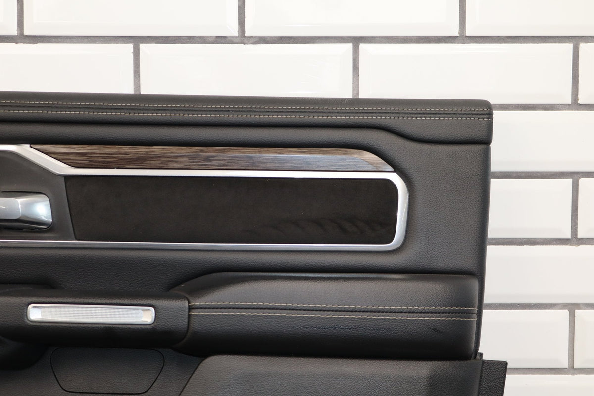 19-24 Ram 1500 (DT) Right Rear Door Trim Panel (Black X9)