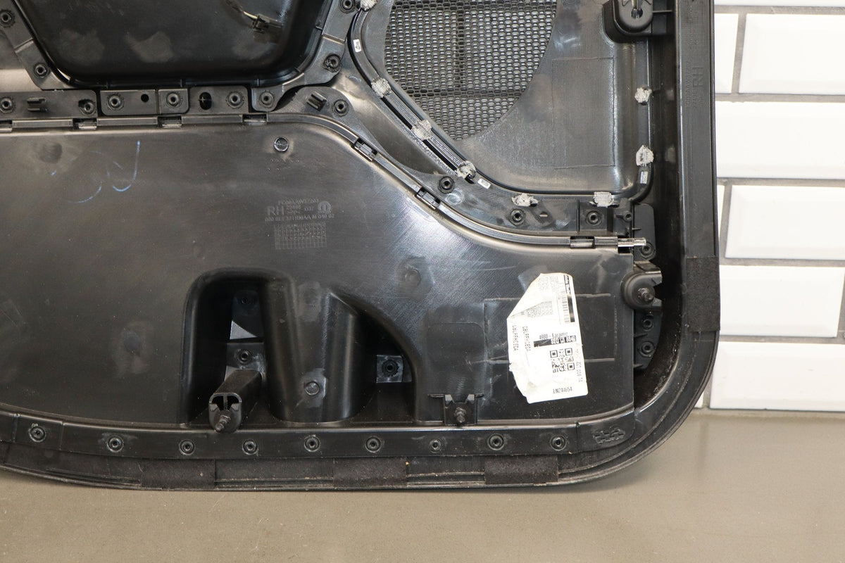 19-24 Ram 1500 (DT) Right Rear Door Trim Panel (Black X9)