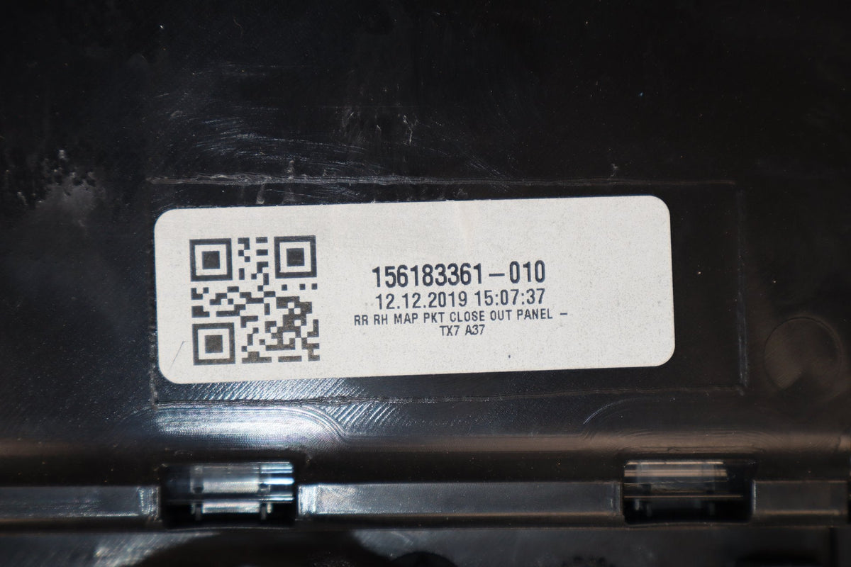 19-24 Ram 1500 (DT) Right Rear Door Trim Panel (Black X9)
