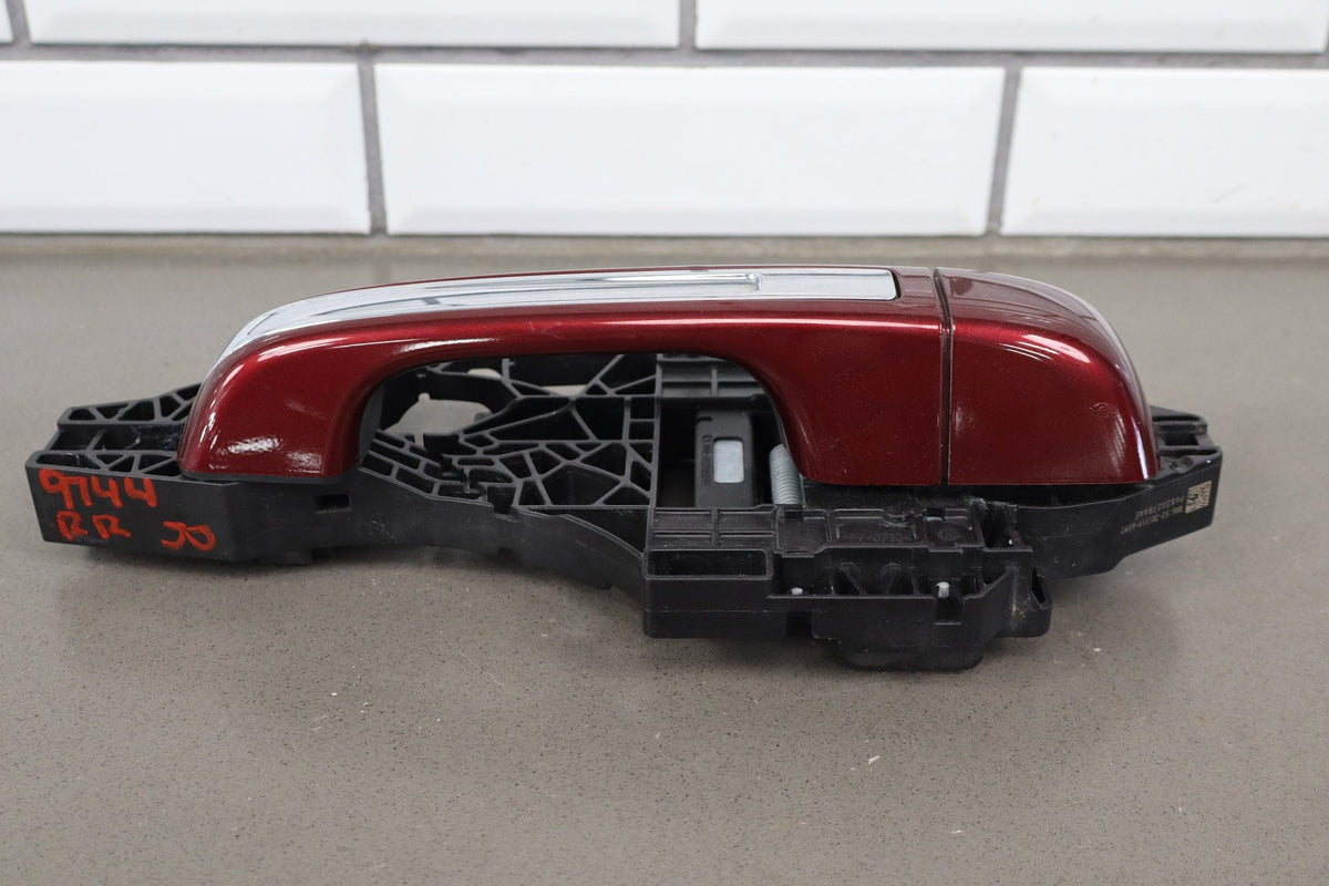 19-24 Ram 1500 (DT) Right Rear Outer Door Handle Delmonico Red (PRV) Chrome