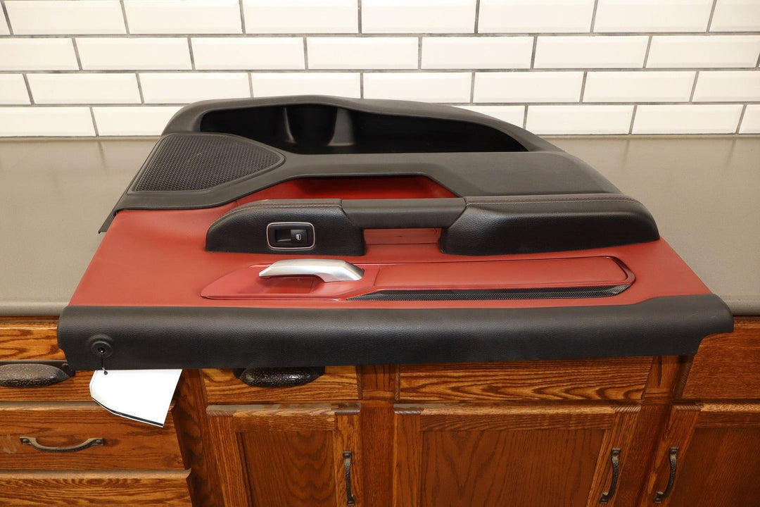 19 - 24 Ram 1500 New Style (6 - Lug) Crew Cab Left Driver Rear Door Trim Panel