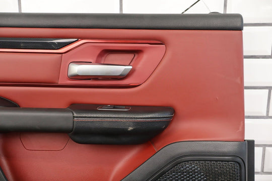 19 - 24 Ram 1500 New Style (6 - Lug) Crew Cab Left Driver Rear Door Trim Panel