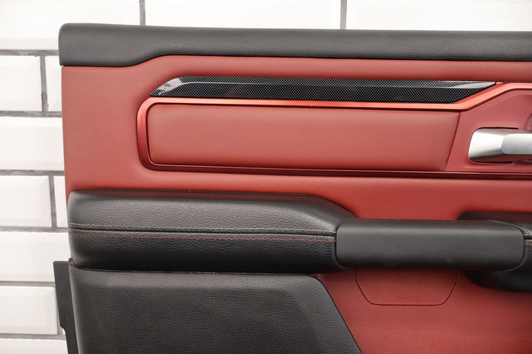 19 - 24 Ram 1500 New Style (6 - Lug) Crew Cab Left Driver Rear Door Trim Panel