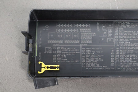 19 Dodge Charger Scat Pack Trunk Cabin Fuse Box Rear PDC Complete OEM