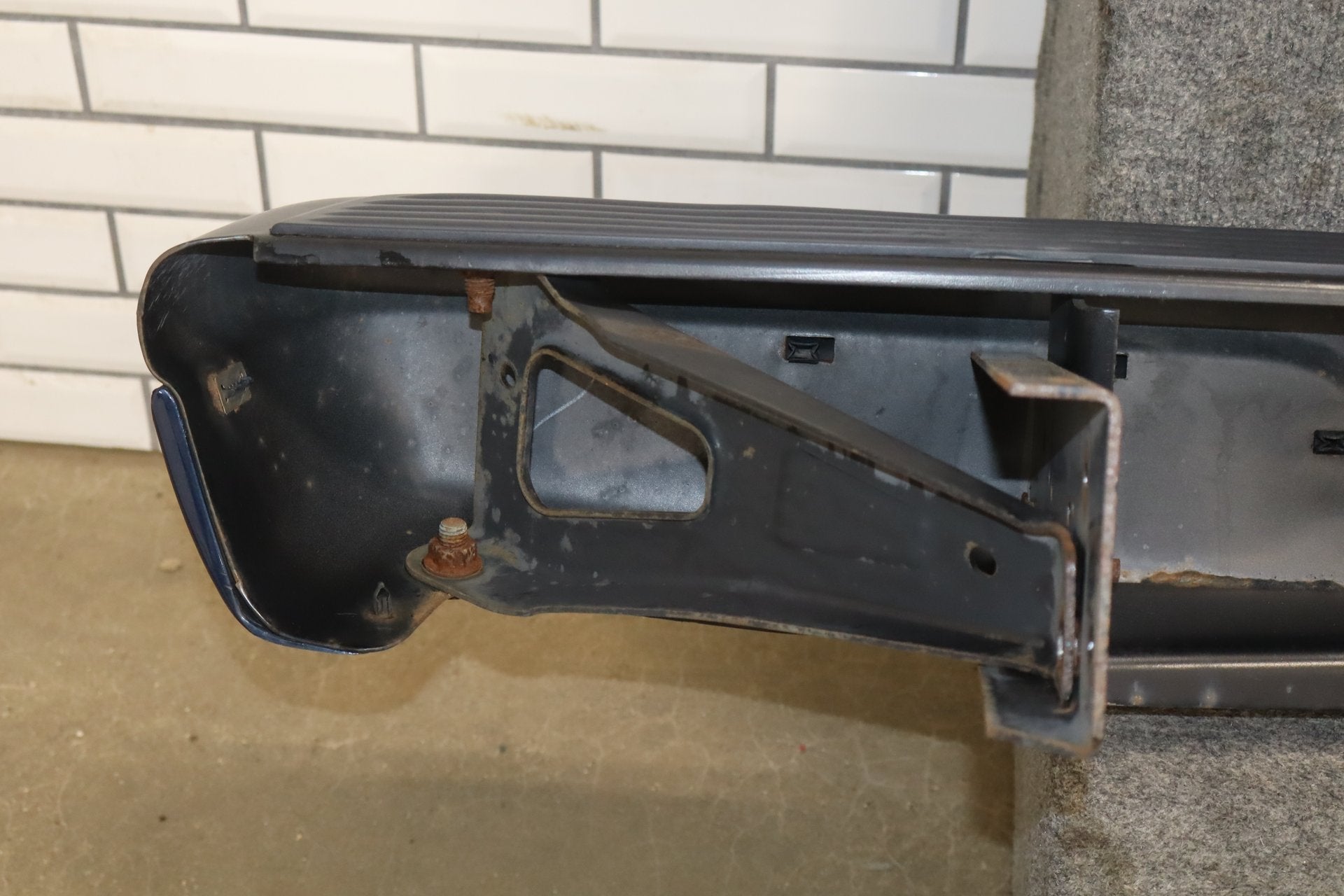 197-2004 Dodge Dakota Sport Rear Bumper Patriot Blue PBT