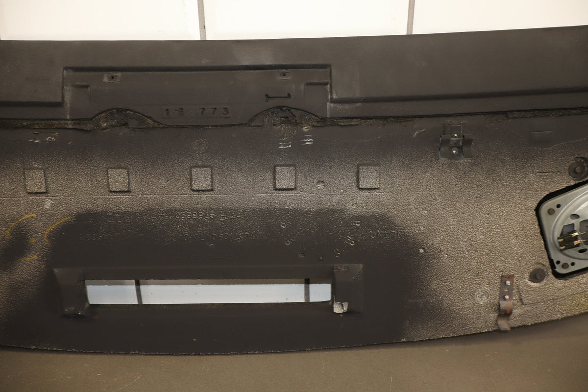 1984-1985 Chevrolet Corvette C4 Upper Dash Pad | Black OEM