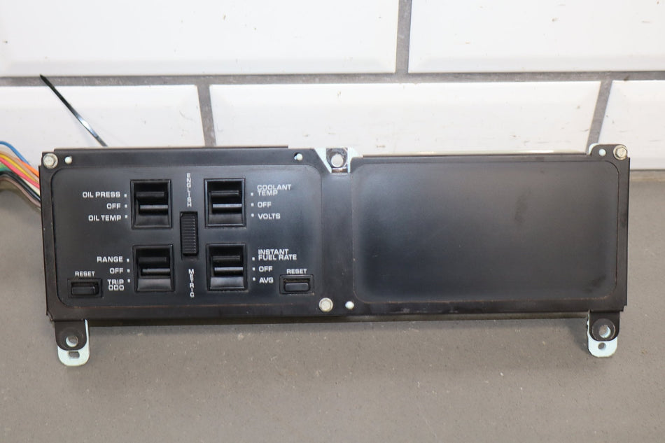 1984-1985 Chevrolet Corvette Info Screen OEM