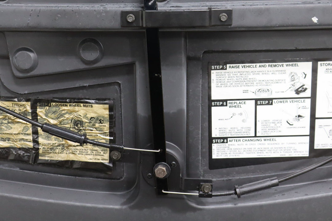 1984 - 1989 C4 Corvette Convertible Boot Cover *Nassau Blue 212*