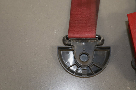 1984-1989 Chevrolet Corvette C4 Coupe Pair- Seat Belts Carmine