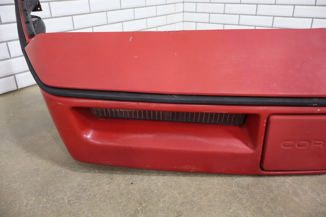 1984 - 1989 Chevrolet Corvette C4 Front Bumper Bright Red 14030201