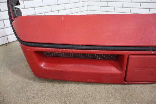 1984 - 1989 Chevrolet Corvette C4 Front Bumper Bright Red 14030201