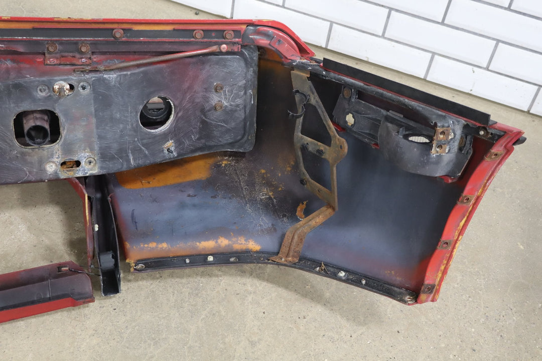 1984 - 1989 Chevrolet Corvette C4 Front Bumper Bright Red 14030201
