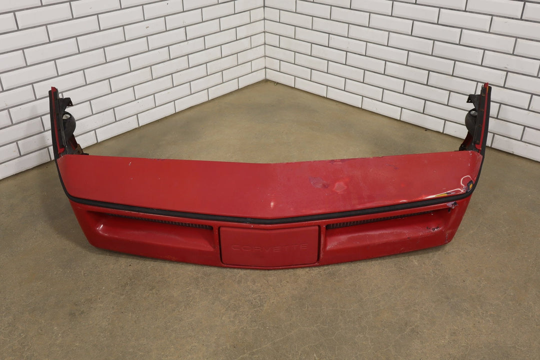 1984 - 1989 Chevrolet Corvette C4 Front Bumper Bright Red 14030201