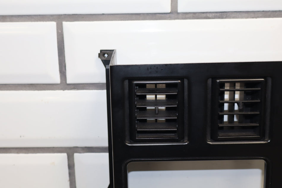 1984-1989 Chevrolet Corvette C4 Radio Bezel W/ Vents