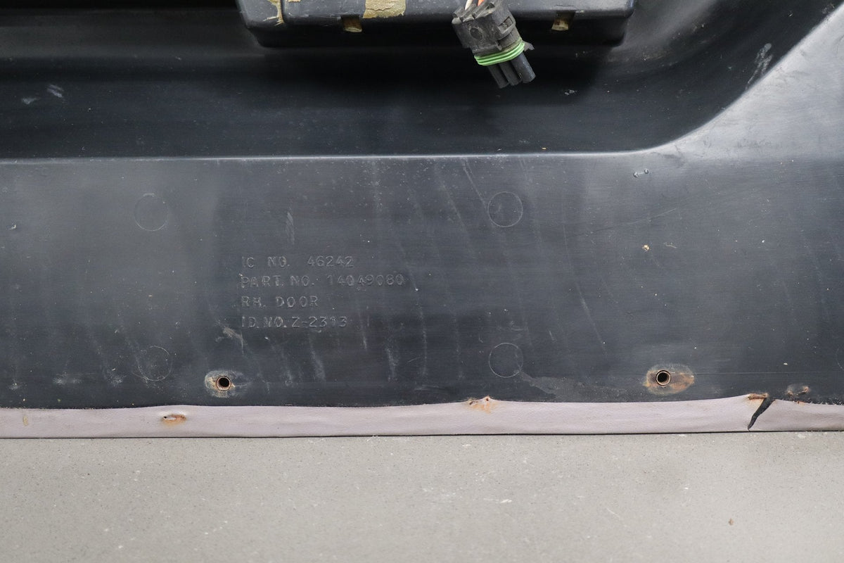 1984-1989 Chevrolet Corvette C4 - Right Front Door Trim Panel