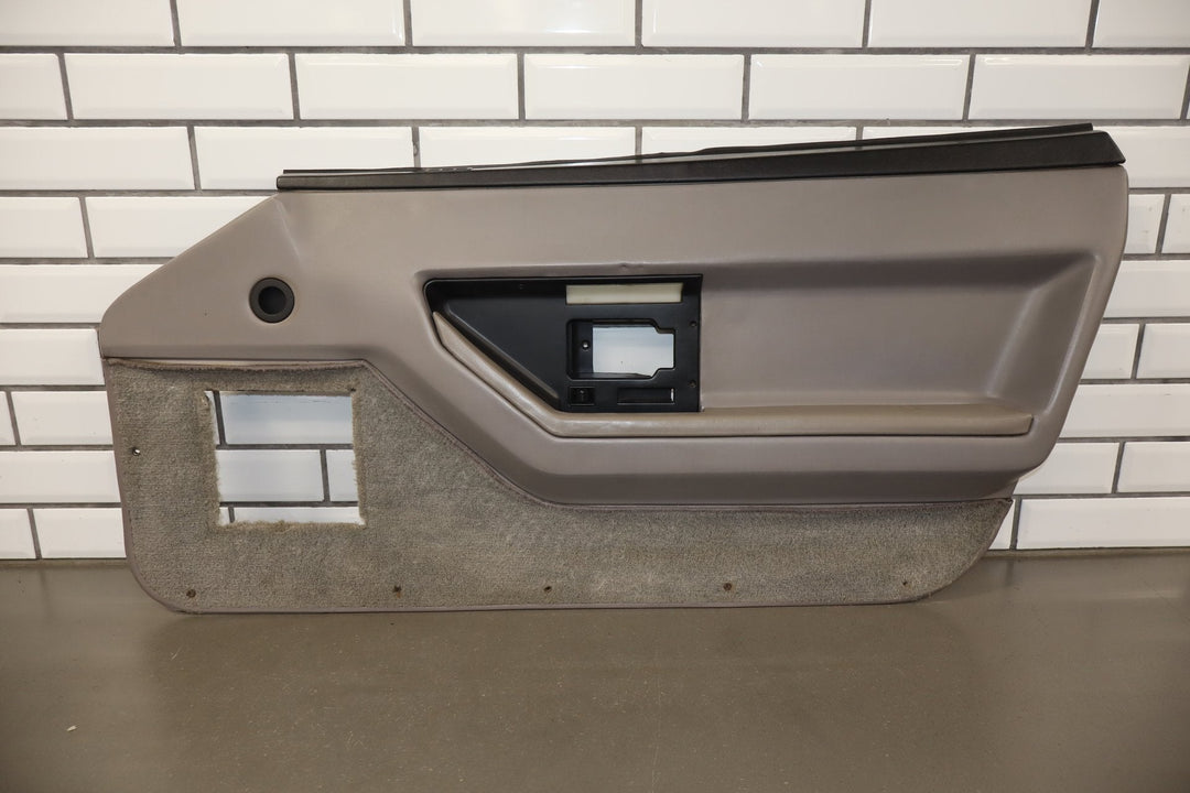 1984 - 1989 Chevrolet Corvette C4 - Right Front Door Trim Panel Grey