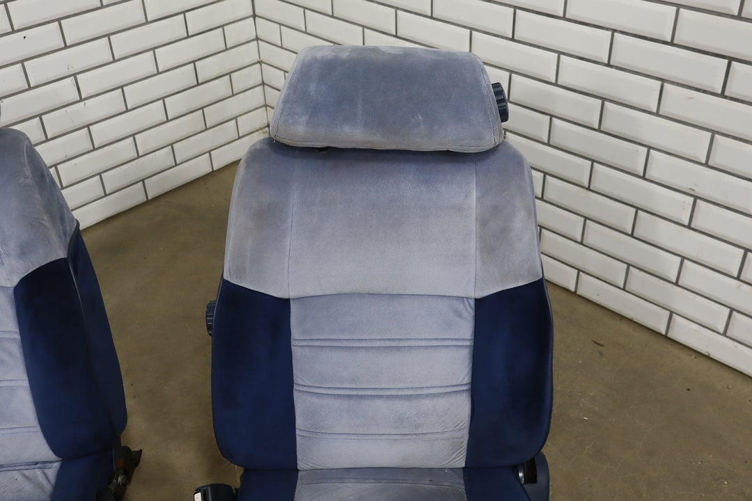 1984 - 1989 Nissan 300ZX Cloth Front Seat Set Pair Left/Right OEM