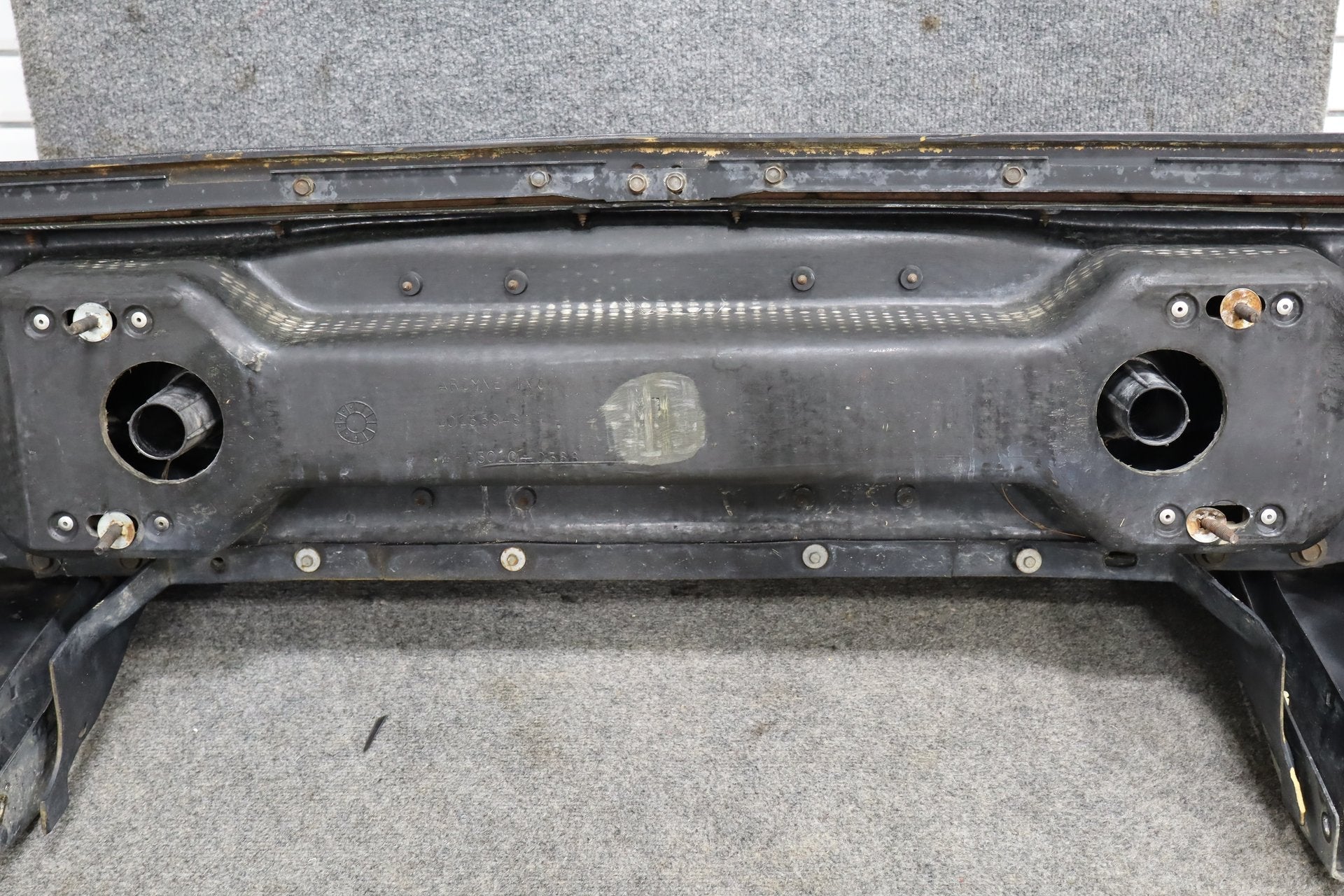 1984-1990 Chevrolet Corvette C4 Front Bumper Black 14030201