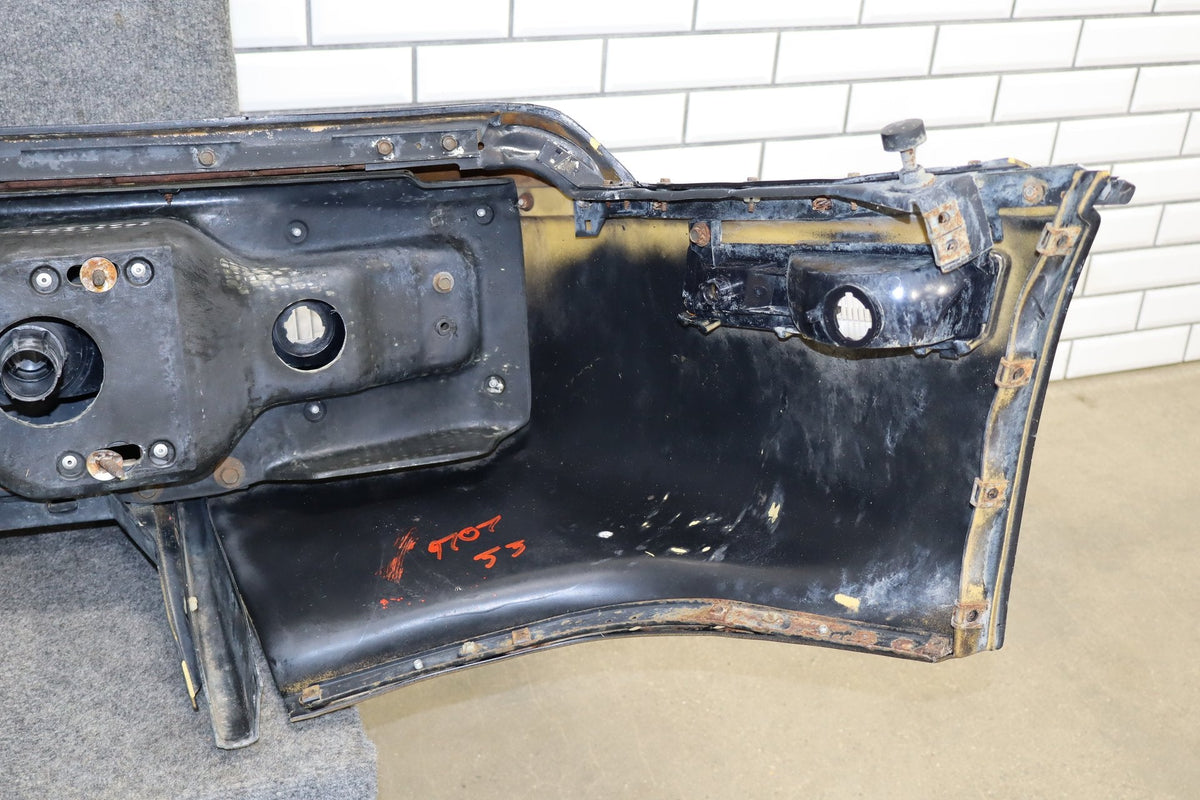 1984-1990 Chevrolet Corvette C4 Front Bumper Black 14030201