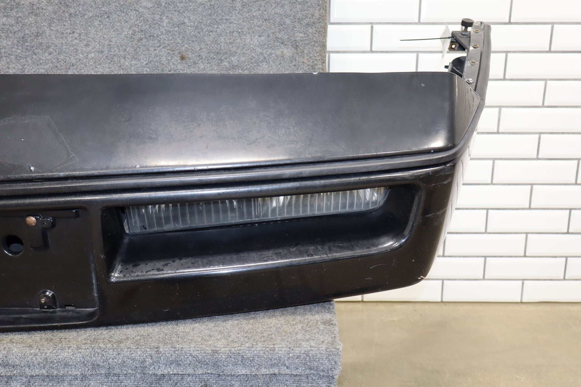 1984-1990 Chevrolet Corvette C4 Front Bumper Black 14030201