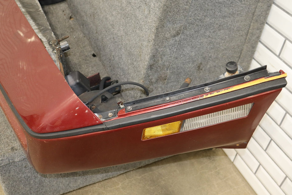 1984-1990 Chevrolet Corvette C4 Front Bumper Dark Red 14030201