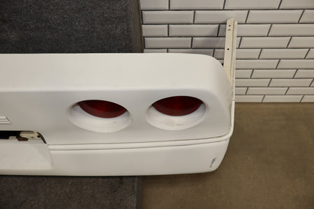 1984-1990 Chevrolet Corvette C4 Rear Bumper Artic White