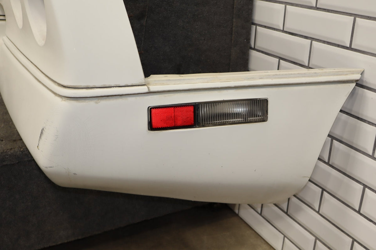 1984-1990 Chevrolet Corvette C4 Rear Bumper Artic White